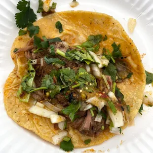 Taco de Birria de Res (95/100)
