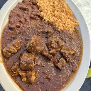 Costillas "ribs" in red sauce - Rojas