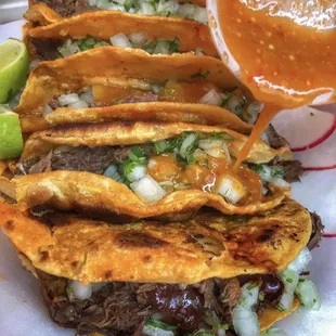 Beef Quesabirria Tacos!! "The best"