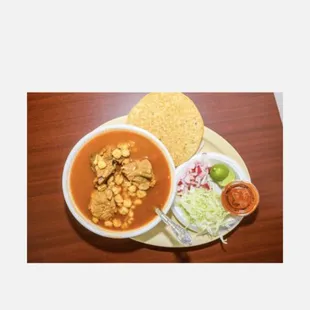 Pork Pozole just the best in Gardena this is a must try, specially on a cloudy day!