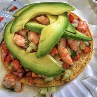 Tostada de Camaron