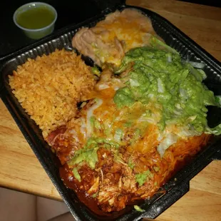 chicken enchiladas