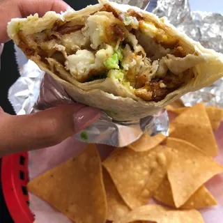 Veggie Breakfast Burrito