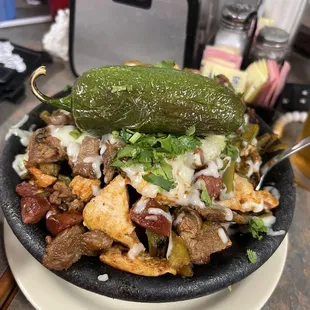 El Molcajete.