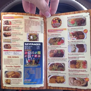Inside menu