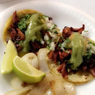 Alpastor tacos!! Best i tried in town!