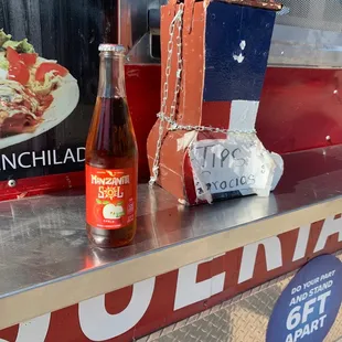 a taqueria and a bottle