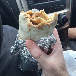 Carne asada burrito