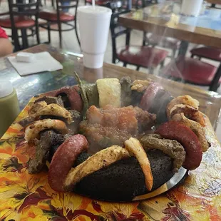 The molcajete was very good also, just don't leave the food on side too long - mine got toasty.