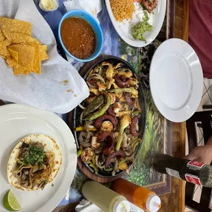 A view of everything we ordered.