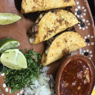 Birria Taco Plate