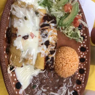 Bandera Enchilada Plate