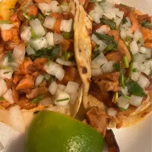 Chicken tacos