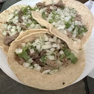 Carne asada tacos