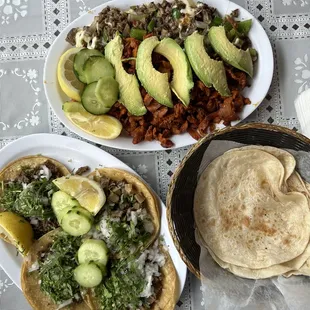 Tacos and el toro special