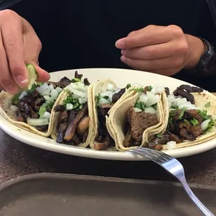 Soft Steak Tacos