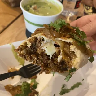 Inquieto arabe taco with pastor