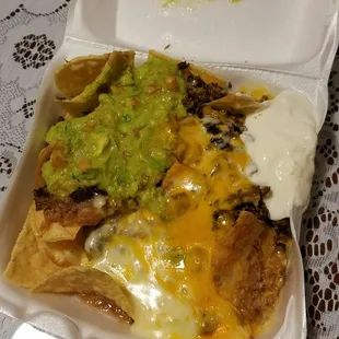 Carne Asada nachos