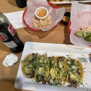 Pastor Asada Tacos