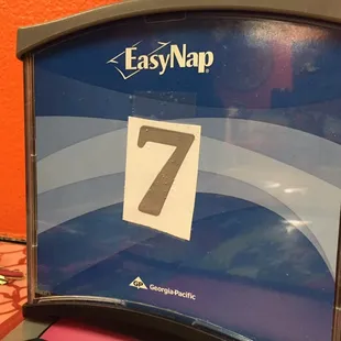 Lucky table number 7!