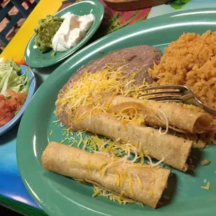 Flautas! Made with all WHITE MEAT CHICKEN BREAST!!! My sister would absolutely flip over these!