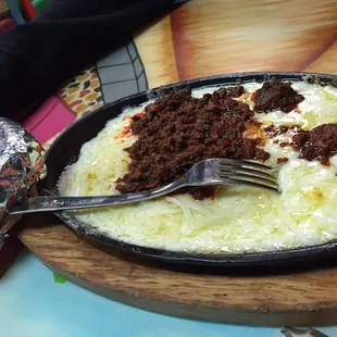 QUESO FUNDIDO MUY BIEN, AMIGOS!!!