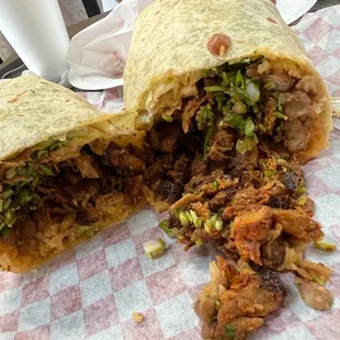 Al Pastor Burrito
