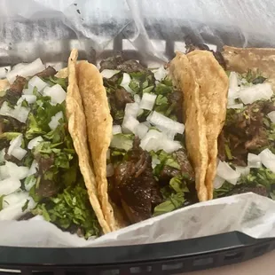 Taqueria Tacos with choice of protein