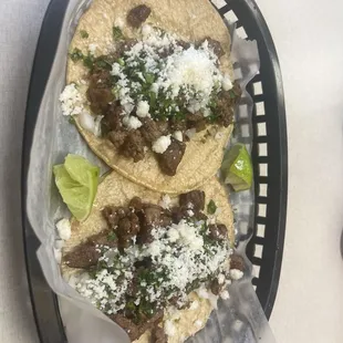 Asada Tacos- so delicious!!!