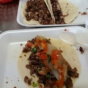 tacos, food