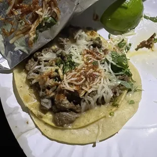 Two bite taco
