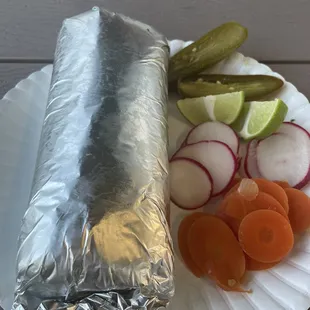 burritos and wraps, food