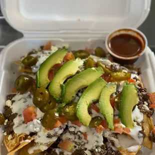Try our Mexican Nachos, with a twist from traditional nachos.