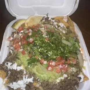 They just added asada nachos to their menu!