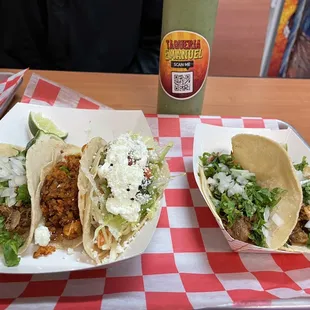 Papa Con Chorizo Taco