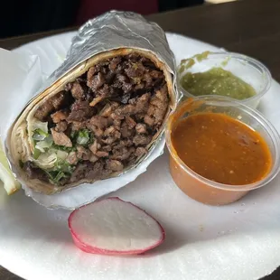 Carne Asada Burrito