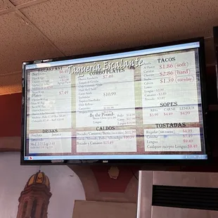 Menu menu