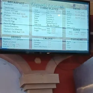 Menu Jan 2022