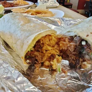 Carne Asada Burrito
