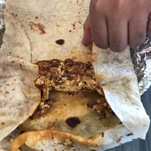 Breakfast Burrito Machaca