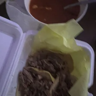 Birria tacos