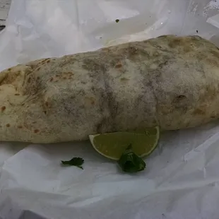 Carne Asada Burrito