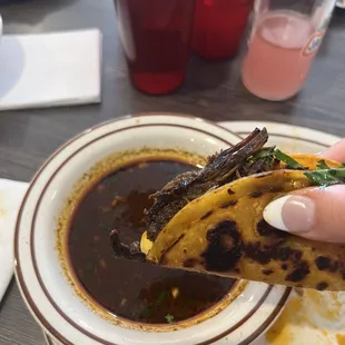 Birria taco