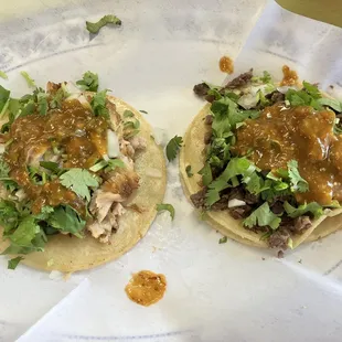 Breakfast tacos after the farmers market