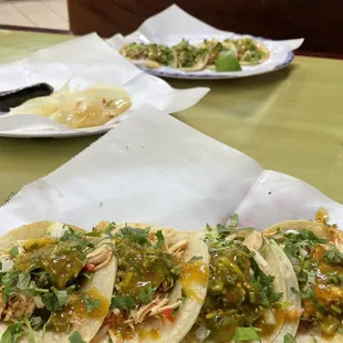 Pollo tacos
