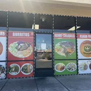 Front of the store