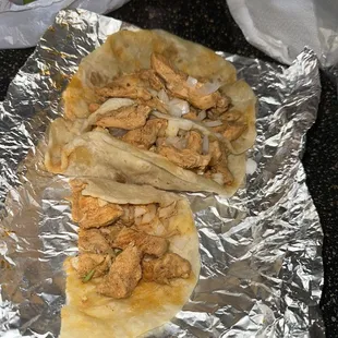 Chicken tacos! $10?! CRAZY DEAL!