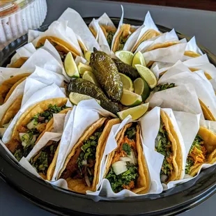 Fiesta Taco Tray with 20 tacos