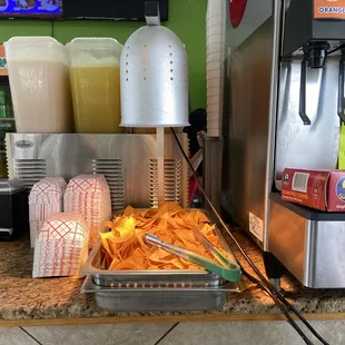 Tortilla Chips  -help yourself!