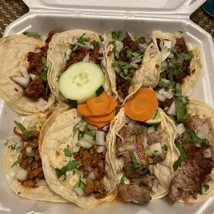 Assortment of Awesome Street Tacos!